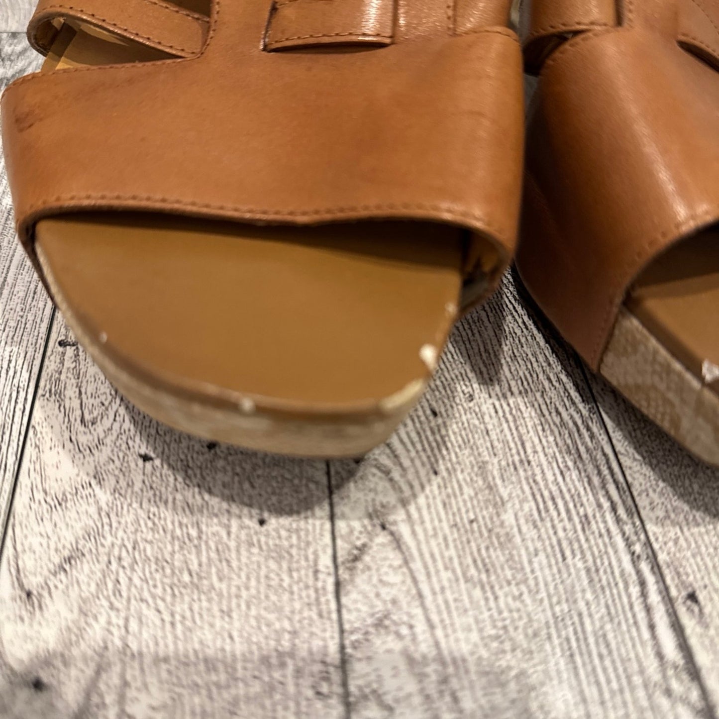 Franco Sarto light brown sandles