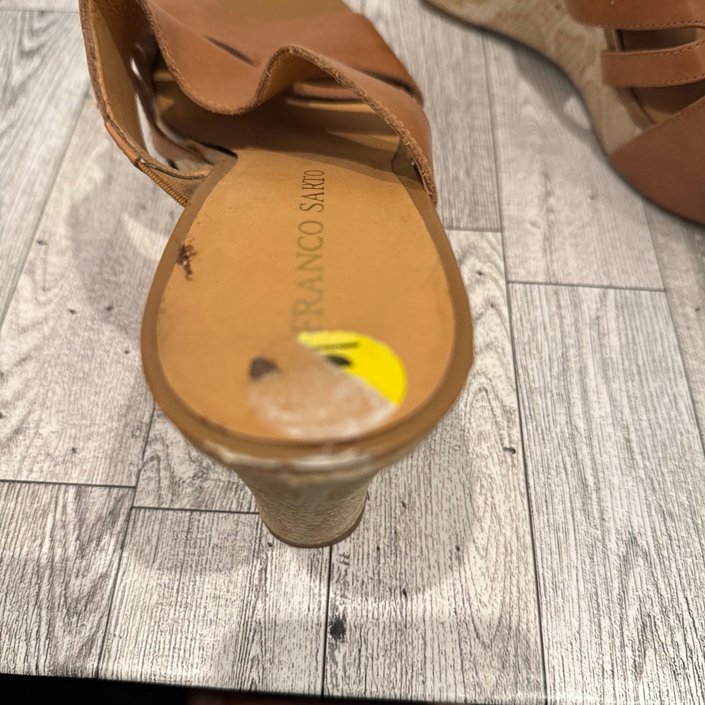 Franco Sarto light brown sandles