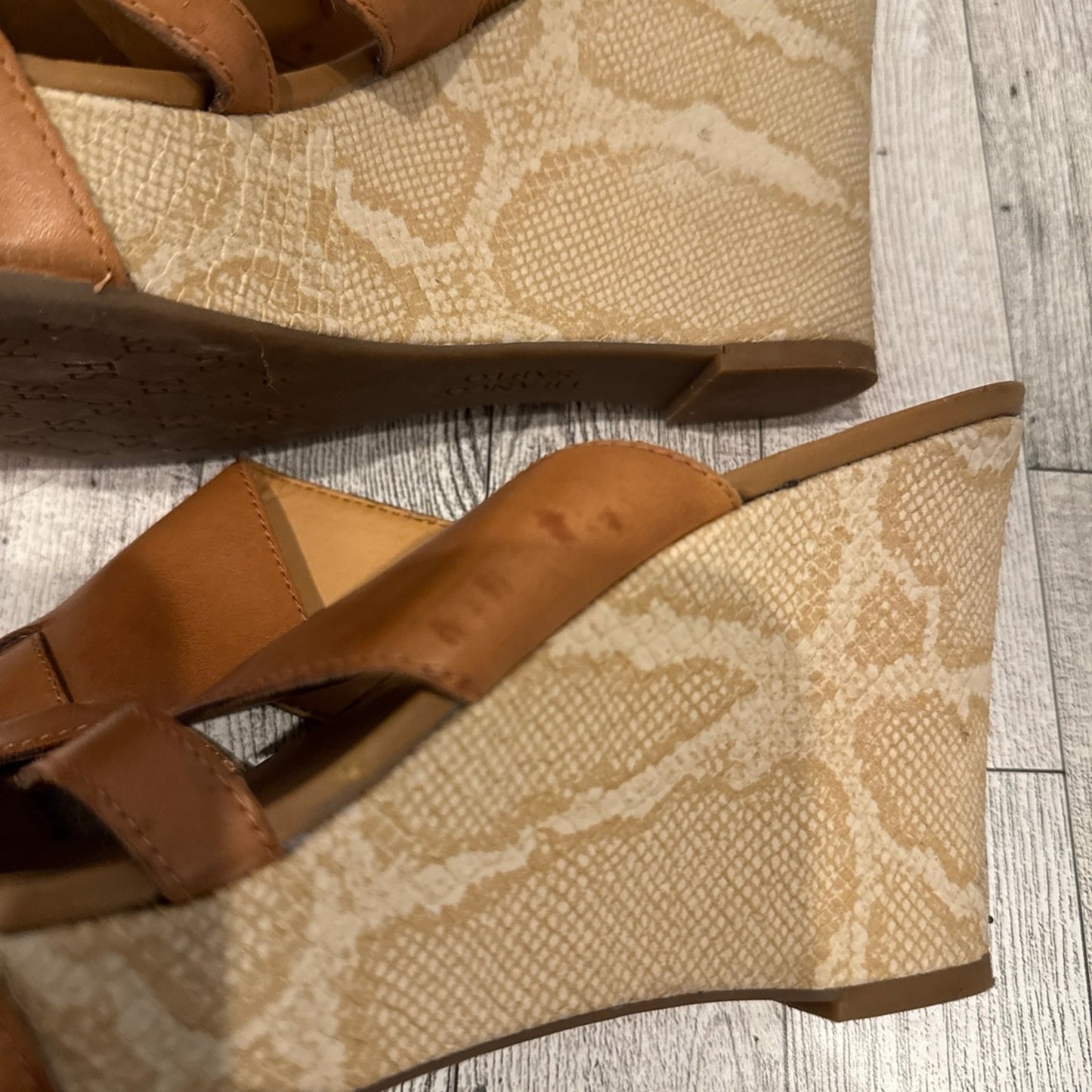 Franco Sarto light brown sandles