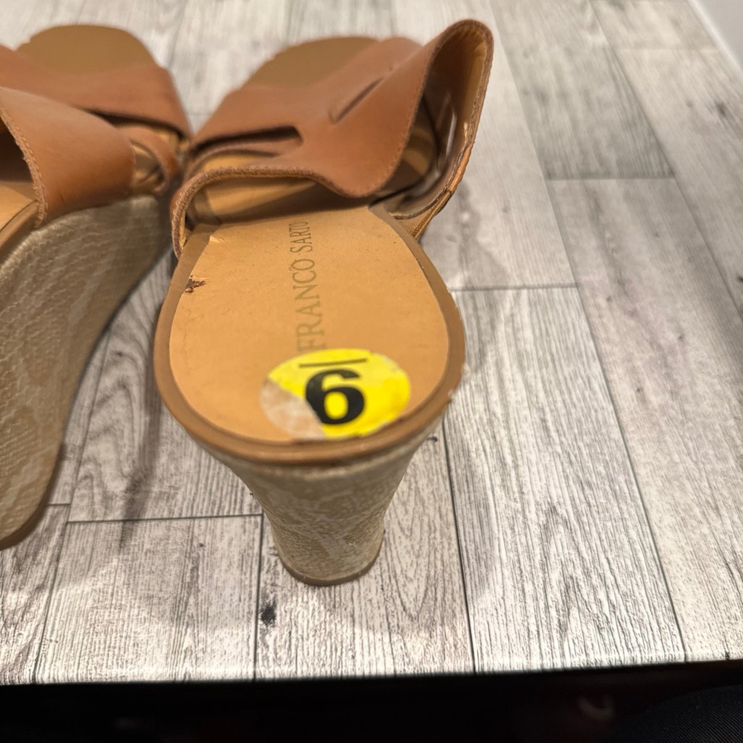 Franco Sarto light brown sandles
