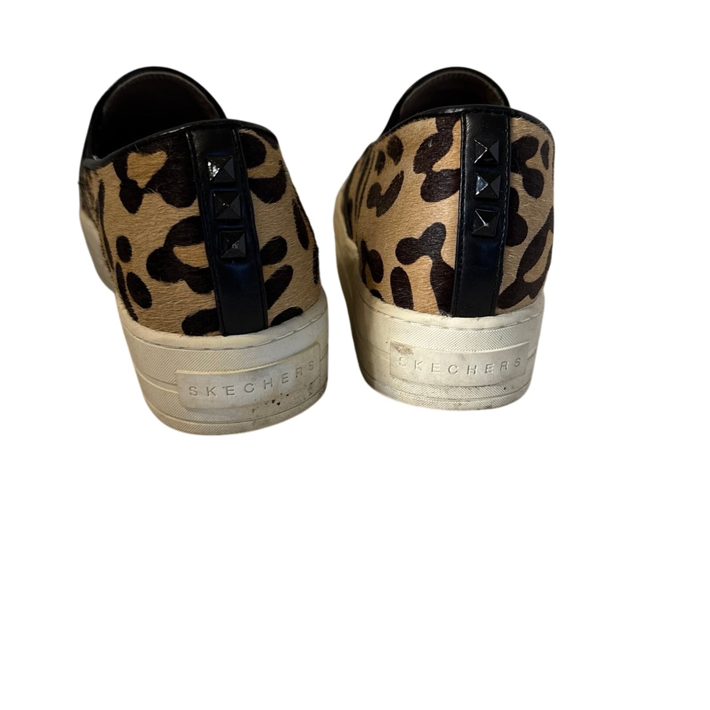 Leopard slip ins sketchers