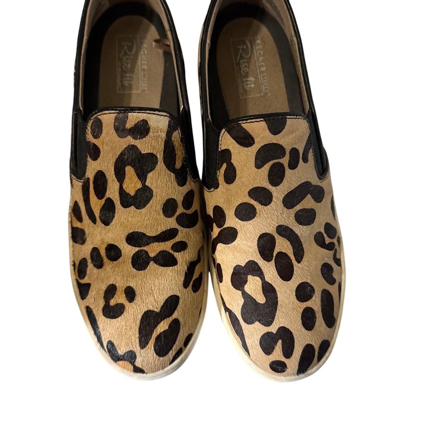 Leopard slip ins sketchers