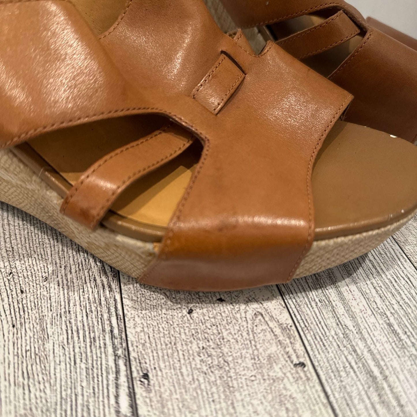 Franco Sarto light brown sandles