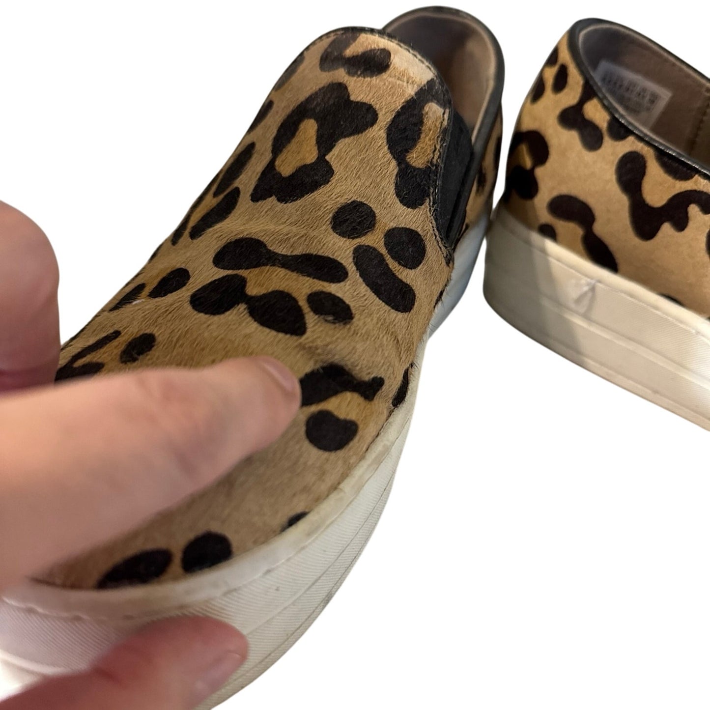 Leopard slip ins sketchers